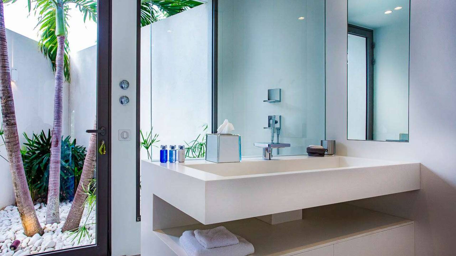 Bathroom at WV SAX, St. Jean, St. Barthelemy