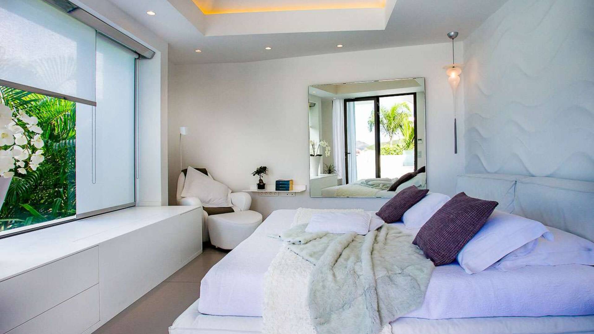 Bedroom at WV SAX, St. Jean, St. Barthelemy