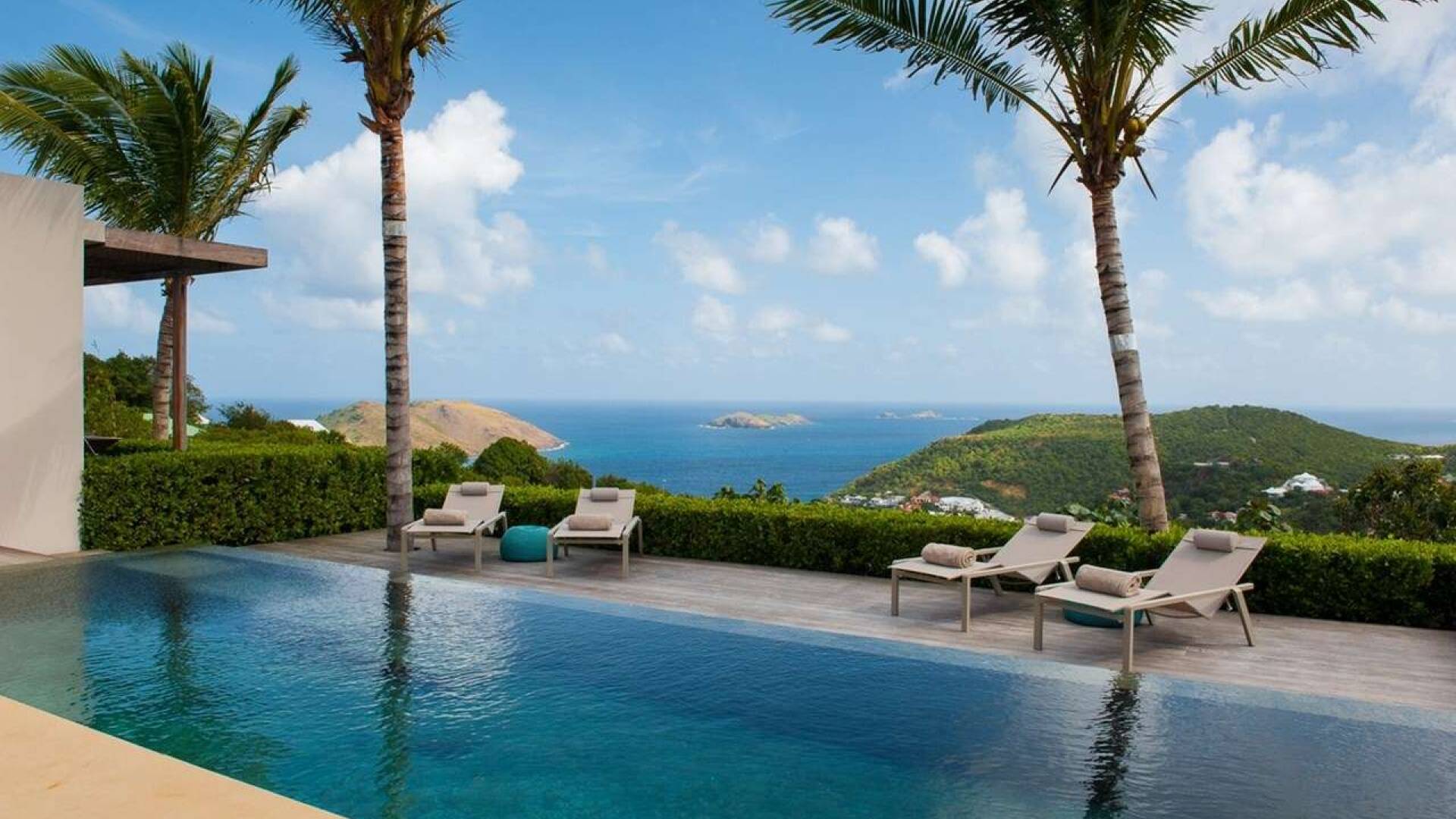 Villa Pool at WV LNA, Colombier, St. Barthelemy