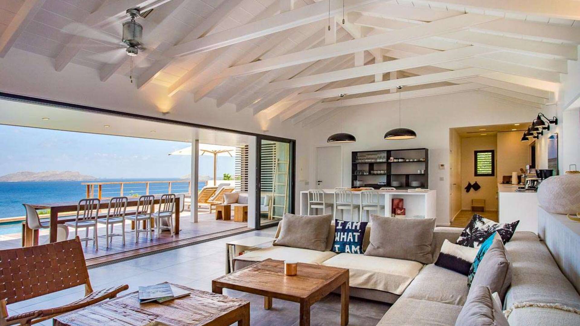 Interior of WV SUM, Pointe Milou, St. Barthelemy