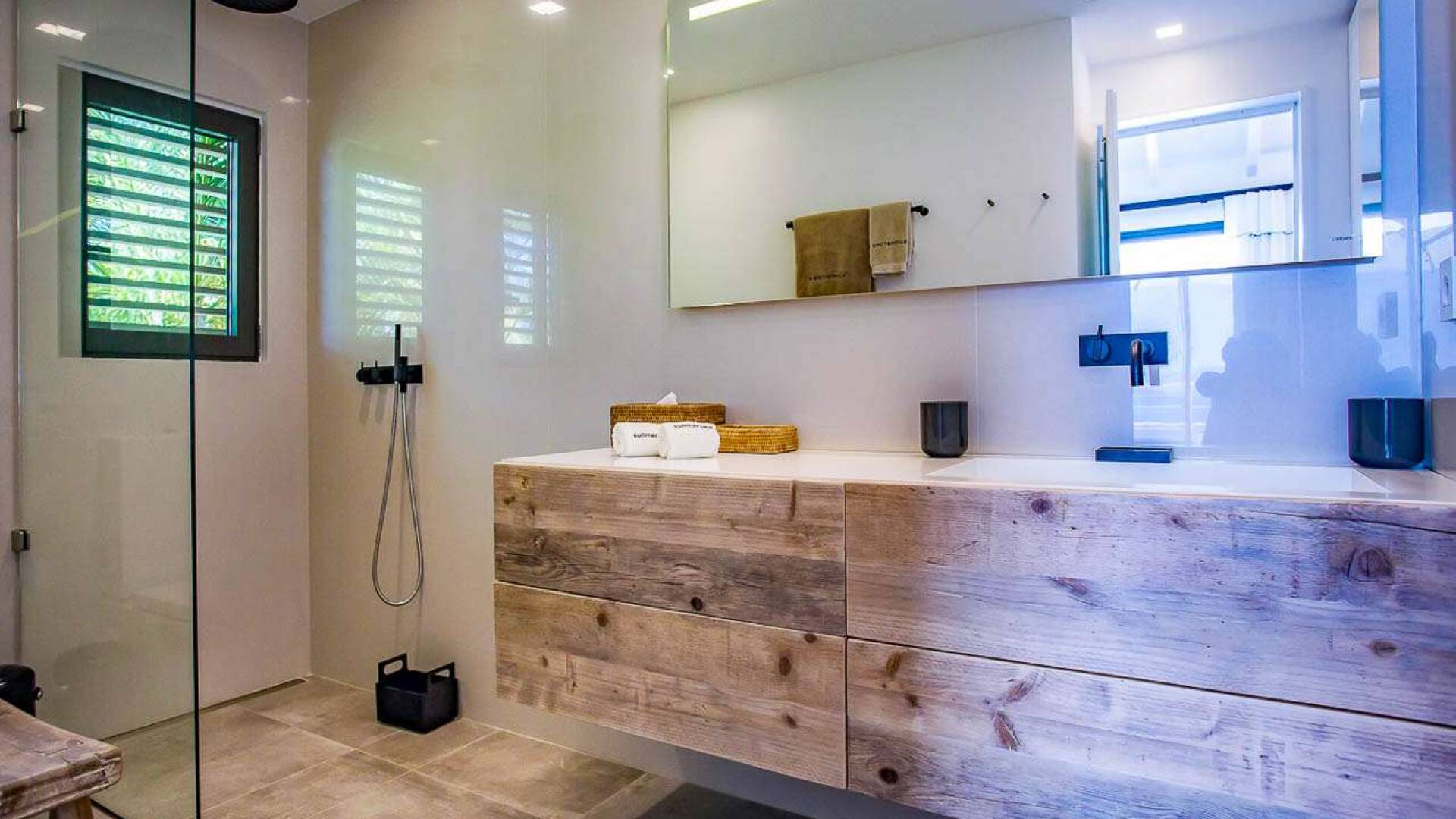 Bathroom at WV SUM, Pointe Milou, St. Barthelemy