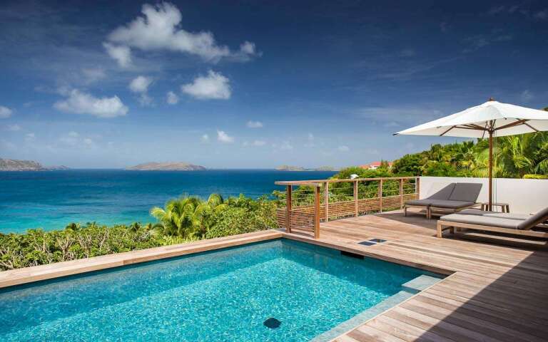 Villa Pool at WV SUM, Pointe Milou, St. Barthelemy