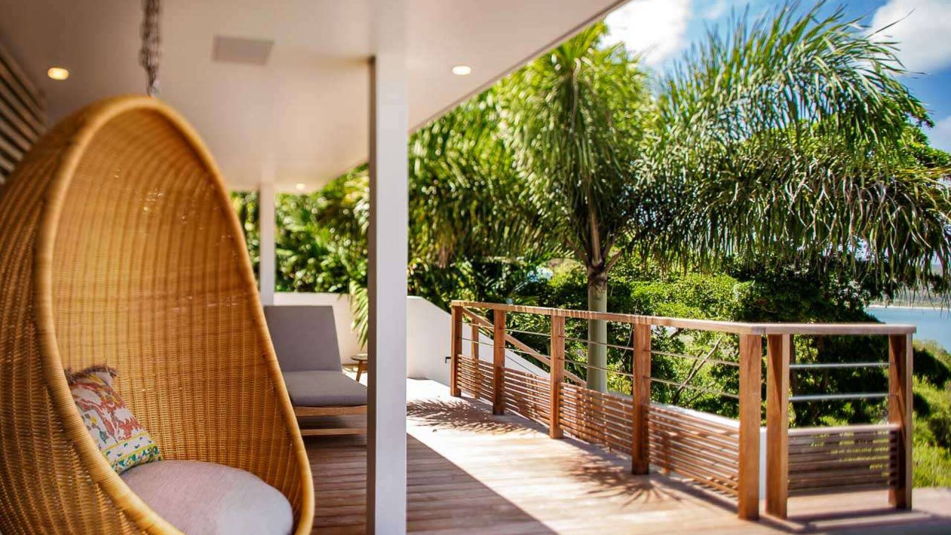Terrace at WV SUM, Pointe Milou, St. Barthelemy