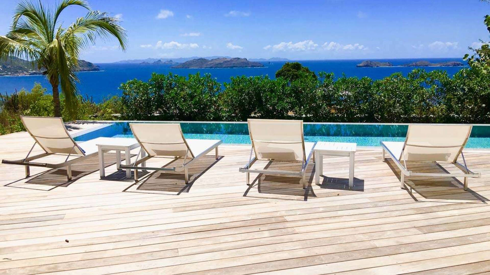Deck at WV MRI, Camaruche, St. Barthelemy