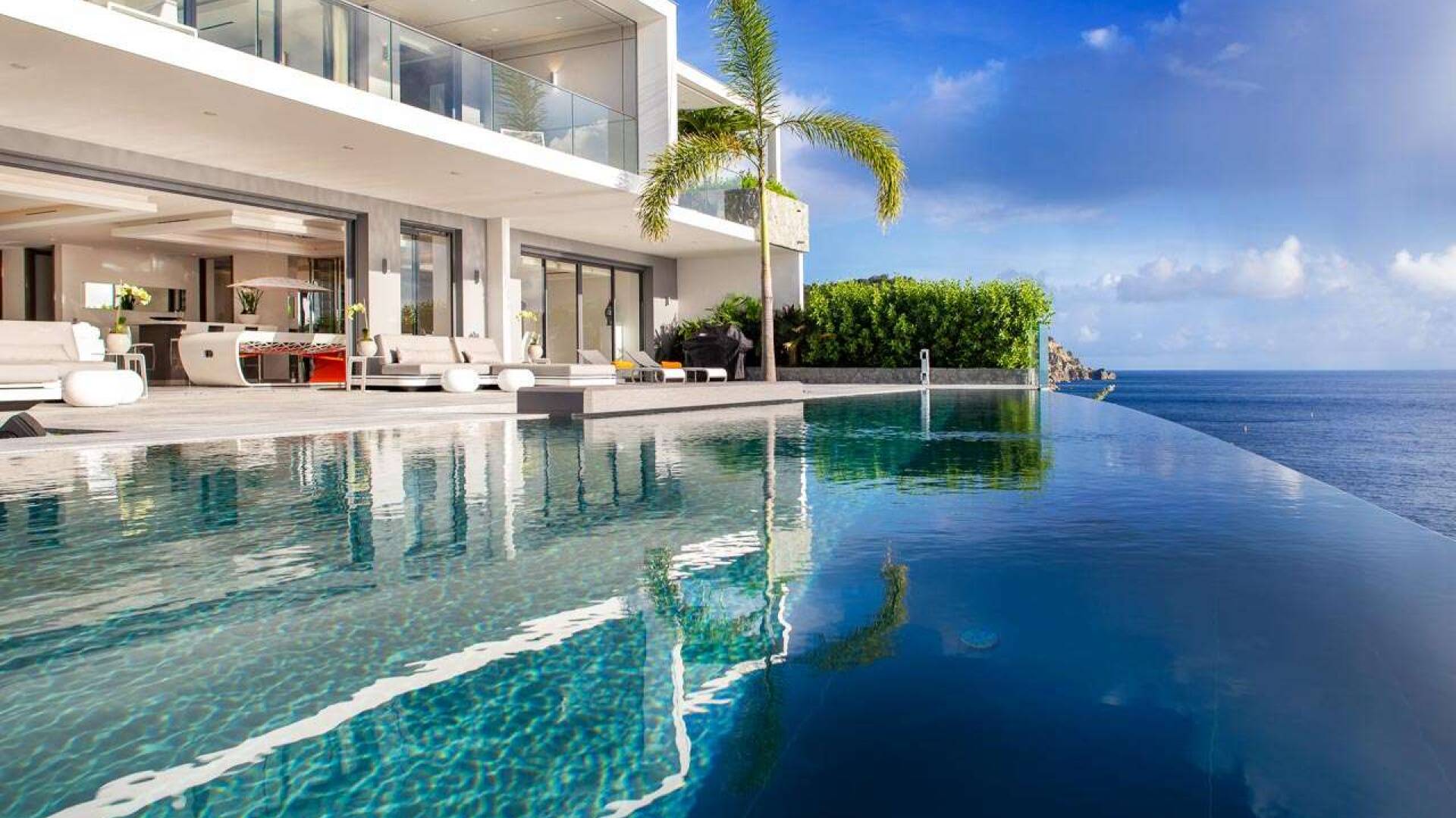 Villa Pool at WV AXL, Gustavia, St. Barthelemy