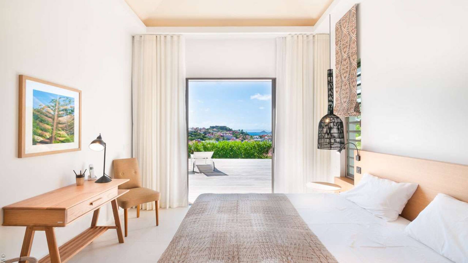 Bedroom at WV SBV, Gustavia, St. Barthelemy