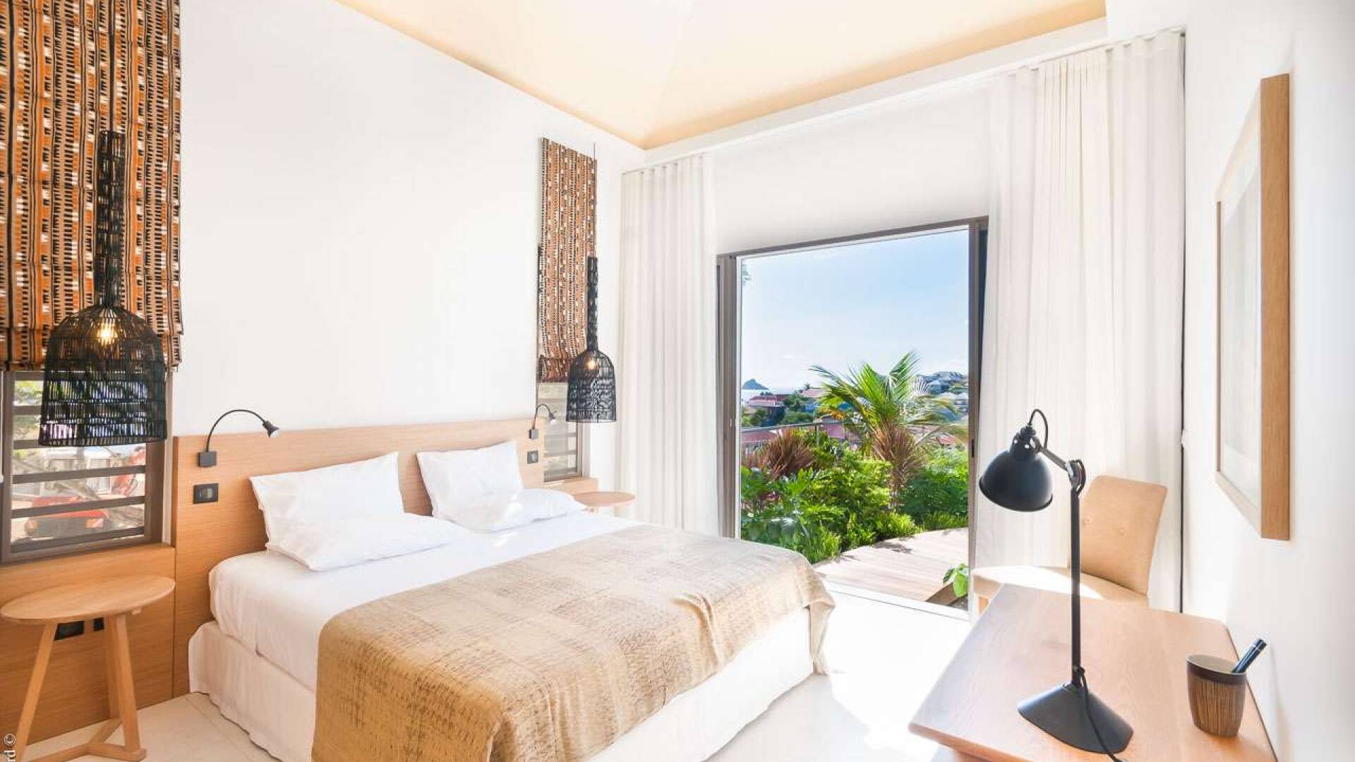 Bedroom at WV SBV, Gustavia, St. Barthelemy