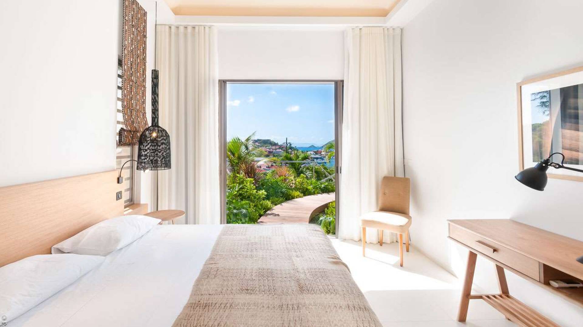 Bedroom at WV SBV, Gustavia, St. Barthelemy