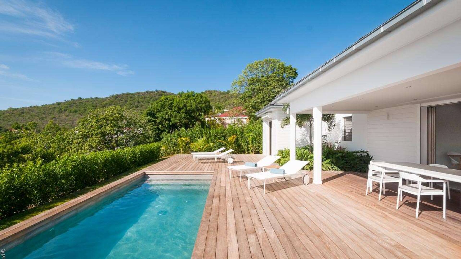 Villa Pool at WV SBV, Gustavia, St. Barthelemy
