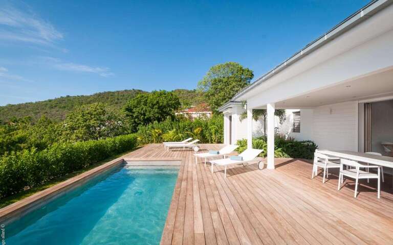 Villa Pool at WV SBV, Gustavia, St. Barthelemy