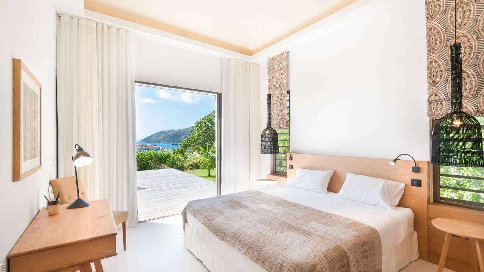 Bedroom at WV SBV, Gustavia, St. Barthelemy