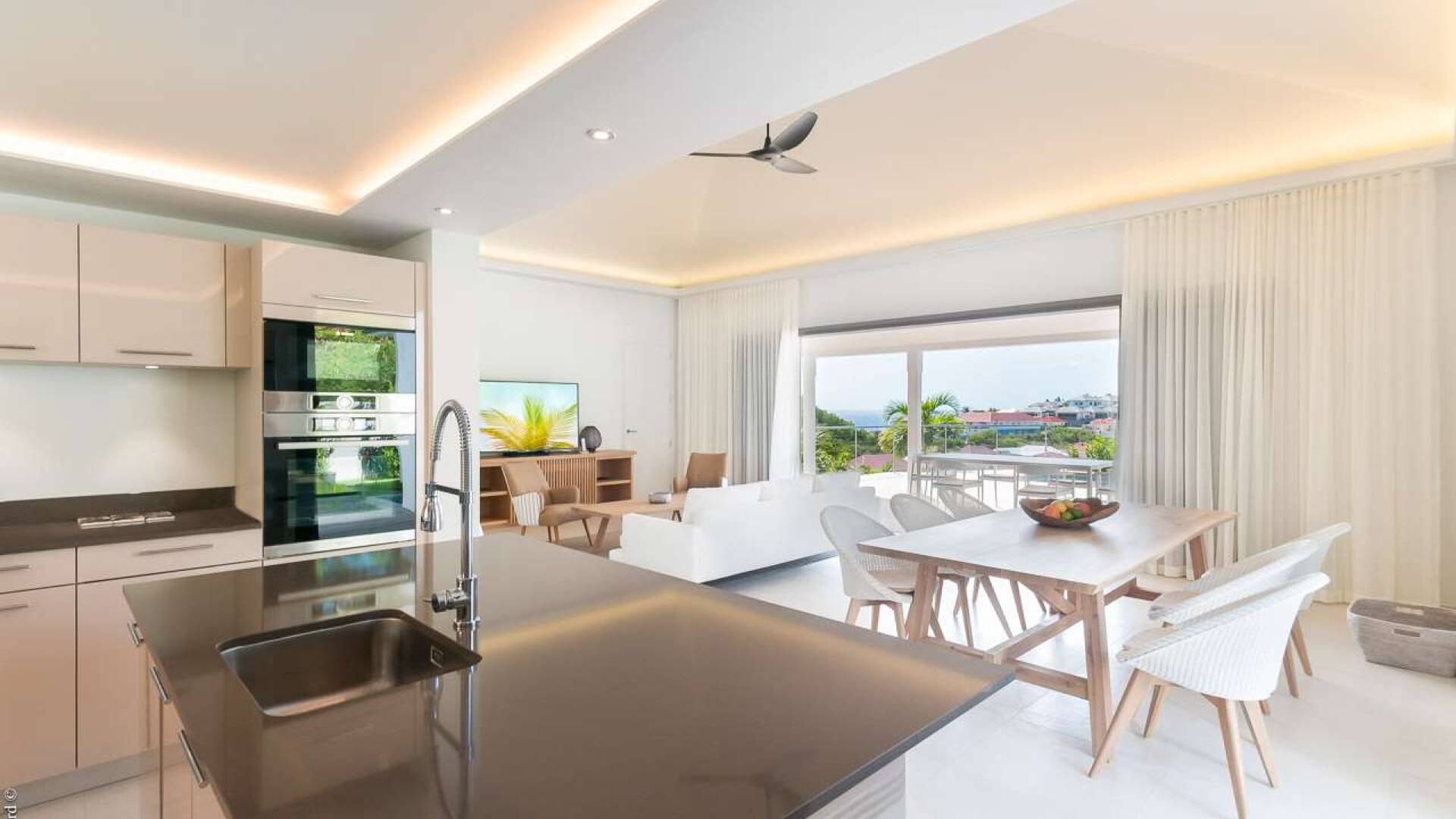Kitchen at WV SBV, Gustavia, St. Barthelemy