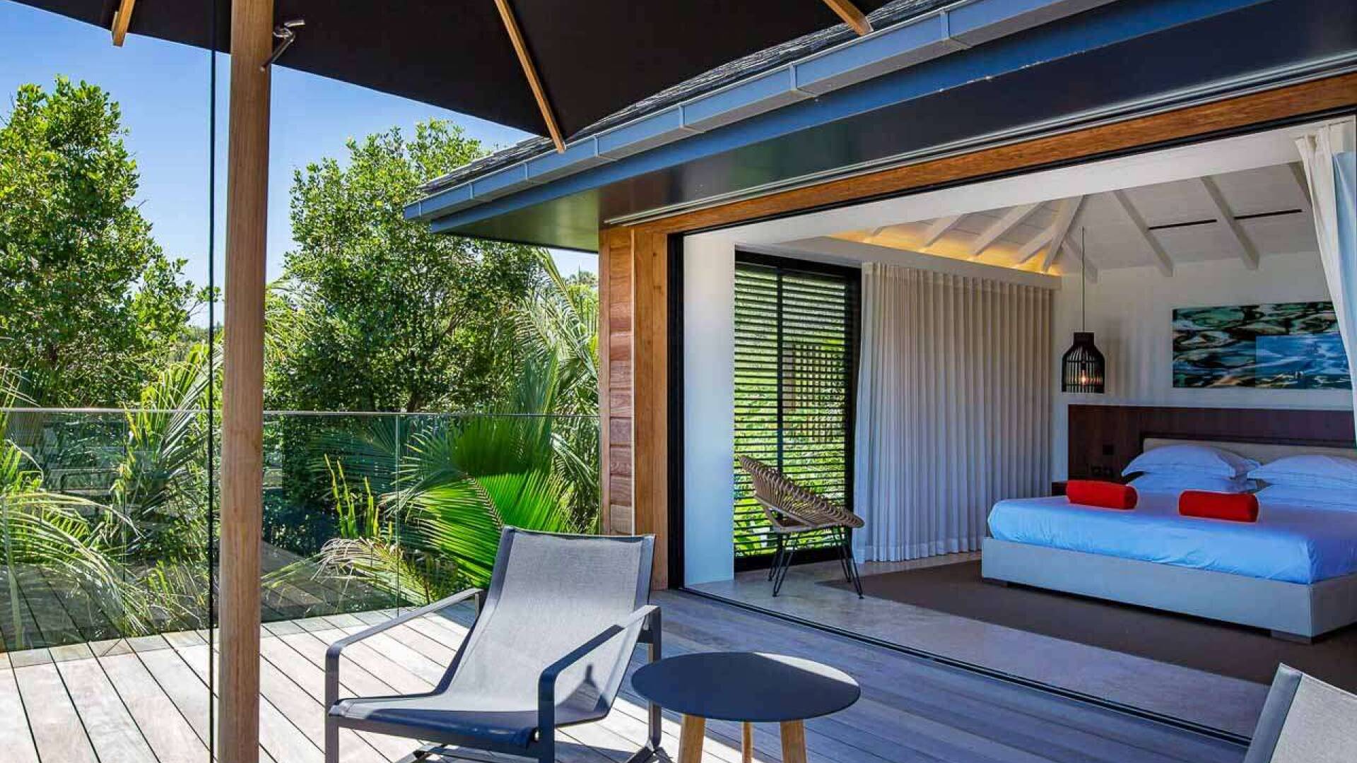 Bedroom at WV BLK, Marigot, St. Barthelemy