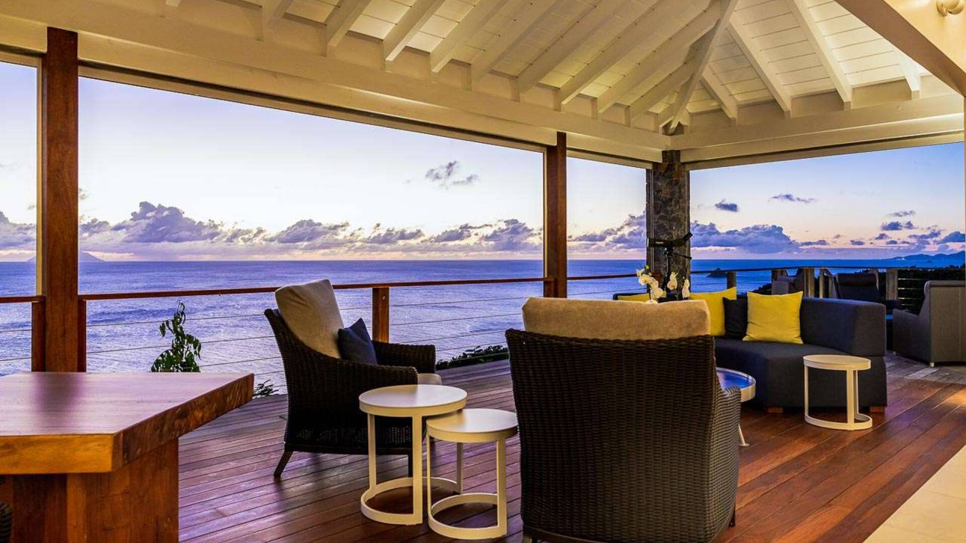 Terrace at WV MER, Gouverneur, St. Barthelemy