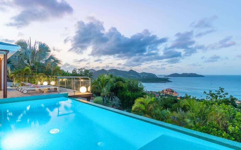 Villa Pool at WV ISI, St. Jean, St. Barthelemy