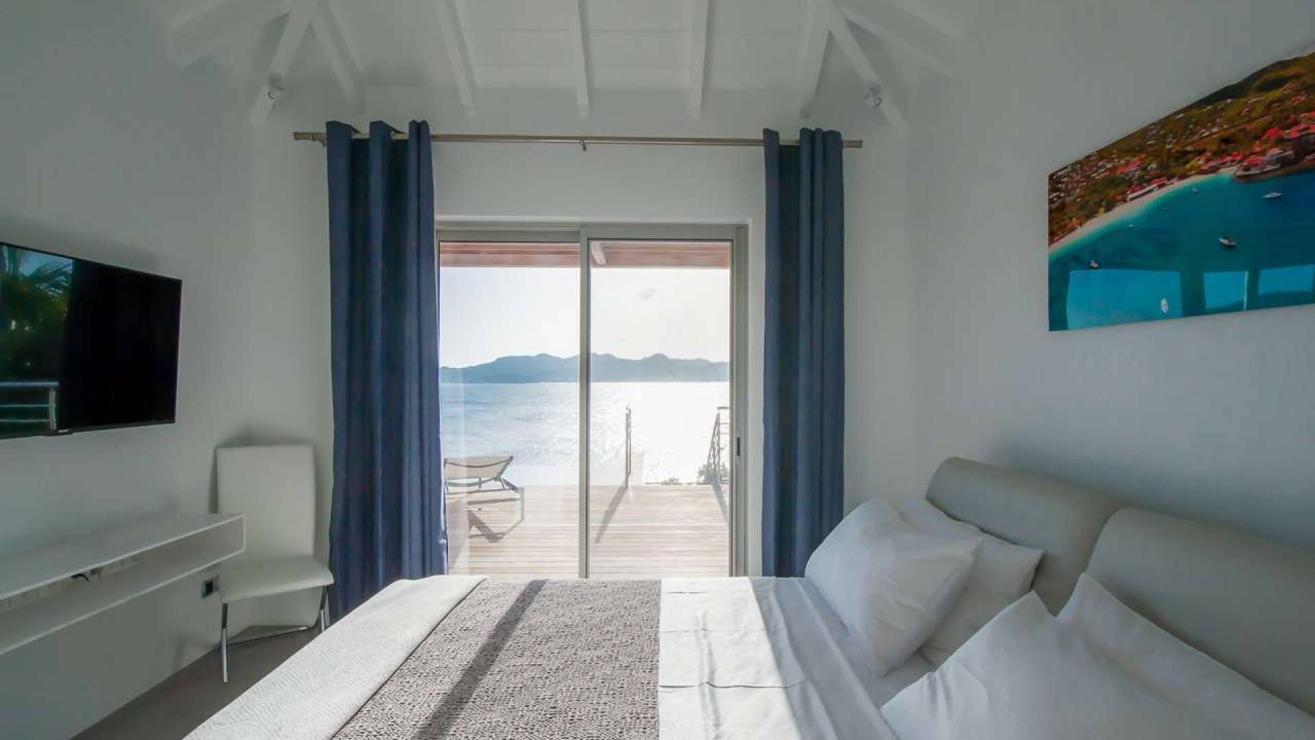 Bedroom at WV VPM, Pointe Milou, St. Barthelemy