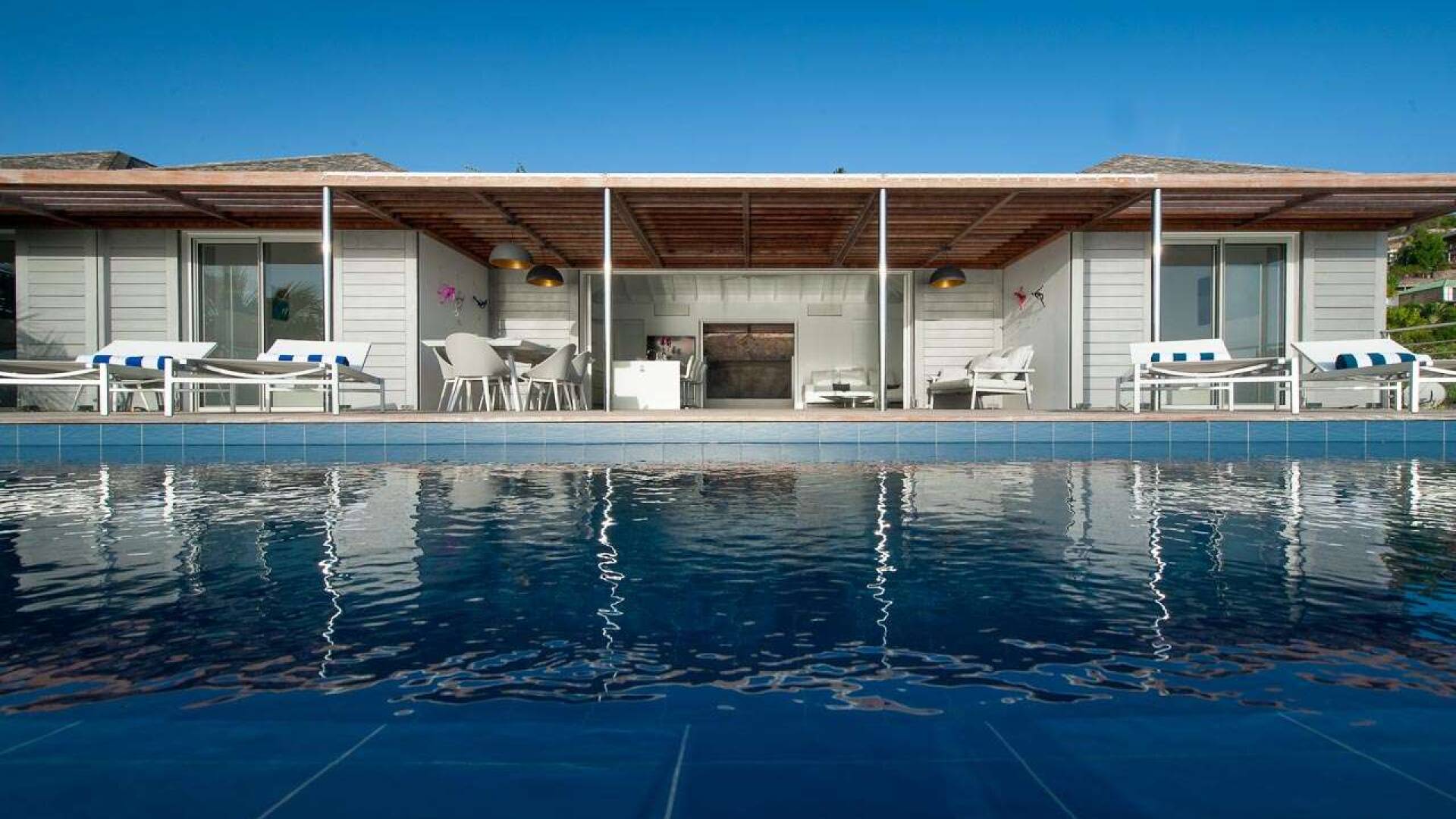 Villa Pool at WV VPM, Pointe Milou, St. Barthelemy