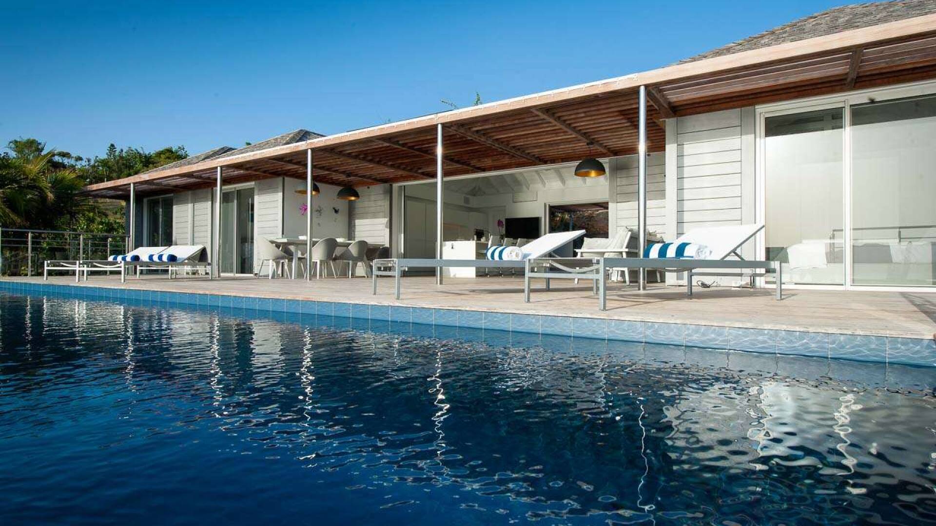Villa Pool at WV VPM, Pointe Milou, St. Barthelemy