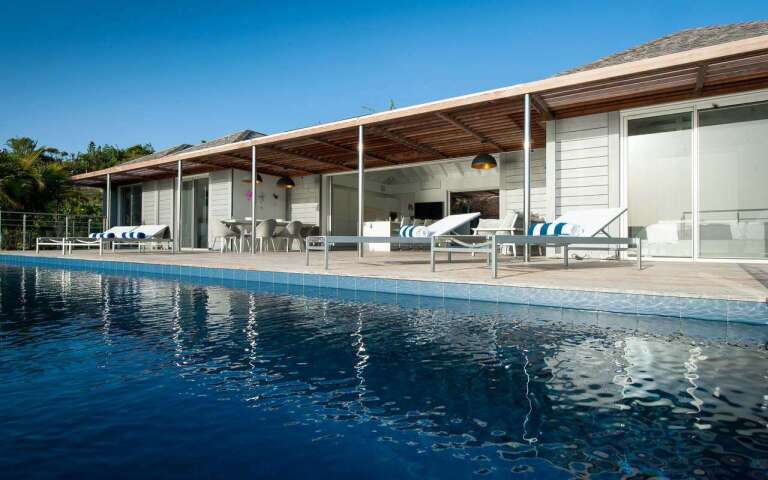 Villa Pool at WV VPM, Pointe Milou, St. Barthelemy