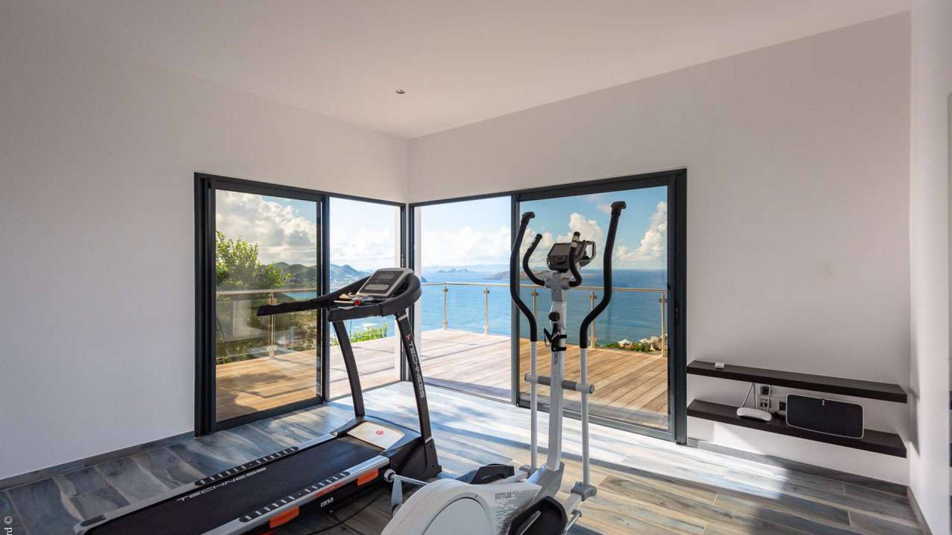 Gym at WV GDV, Vitet, St. Barthelemy