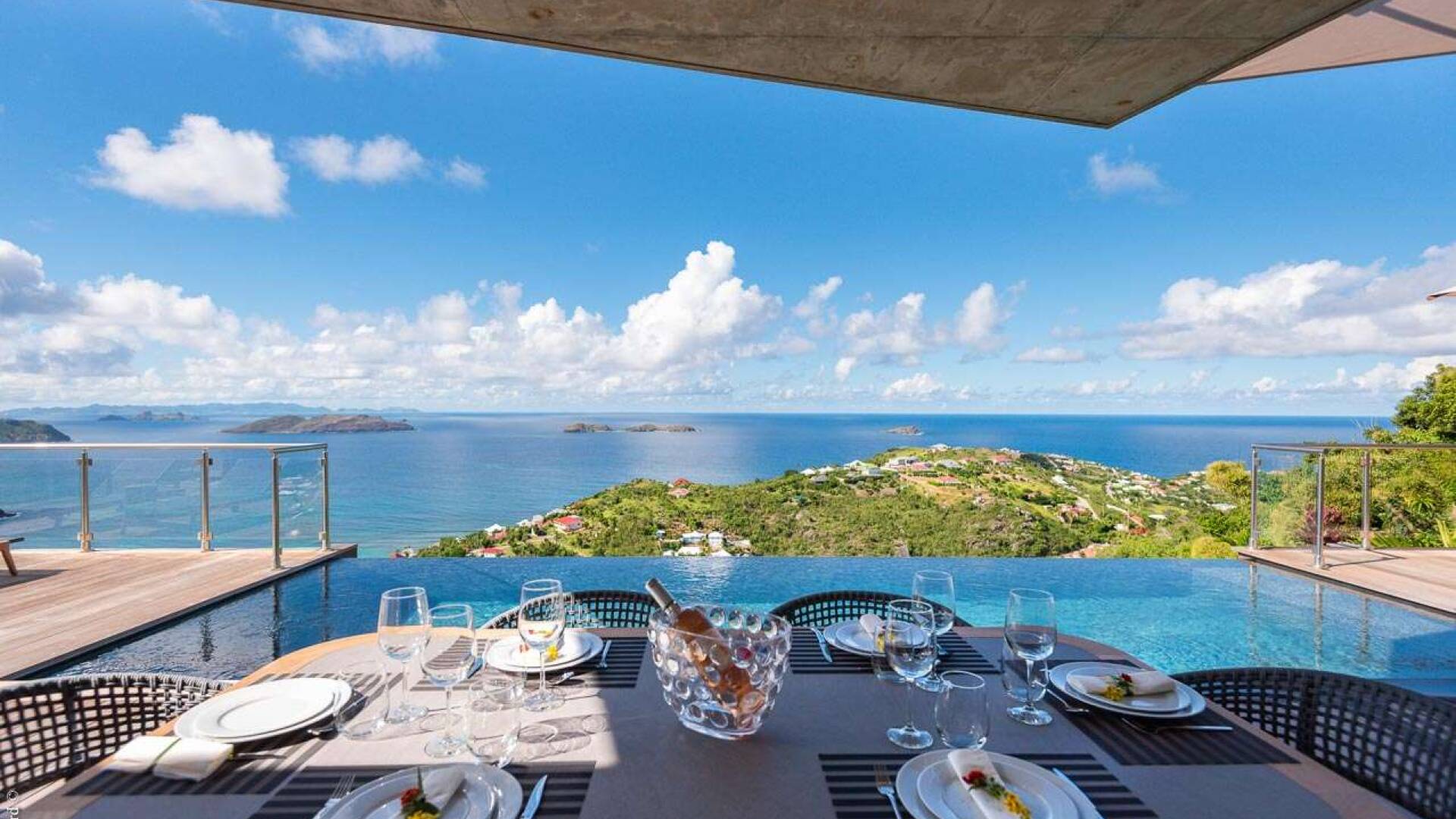 Terrace at WV GDV, Vitet, St. Barthelemy