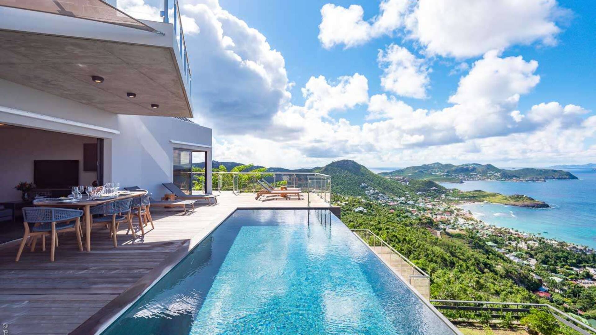 Villa Pool at WV GDV, Vitet, St. Barthelemy