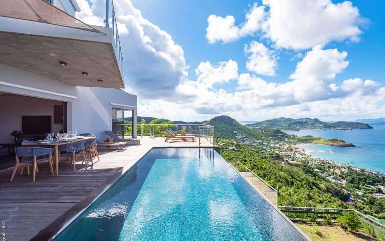 Villa Pool at WV GDV, Vitet, St. Barthelemy