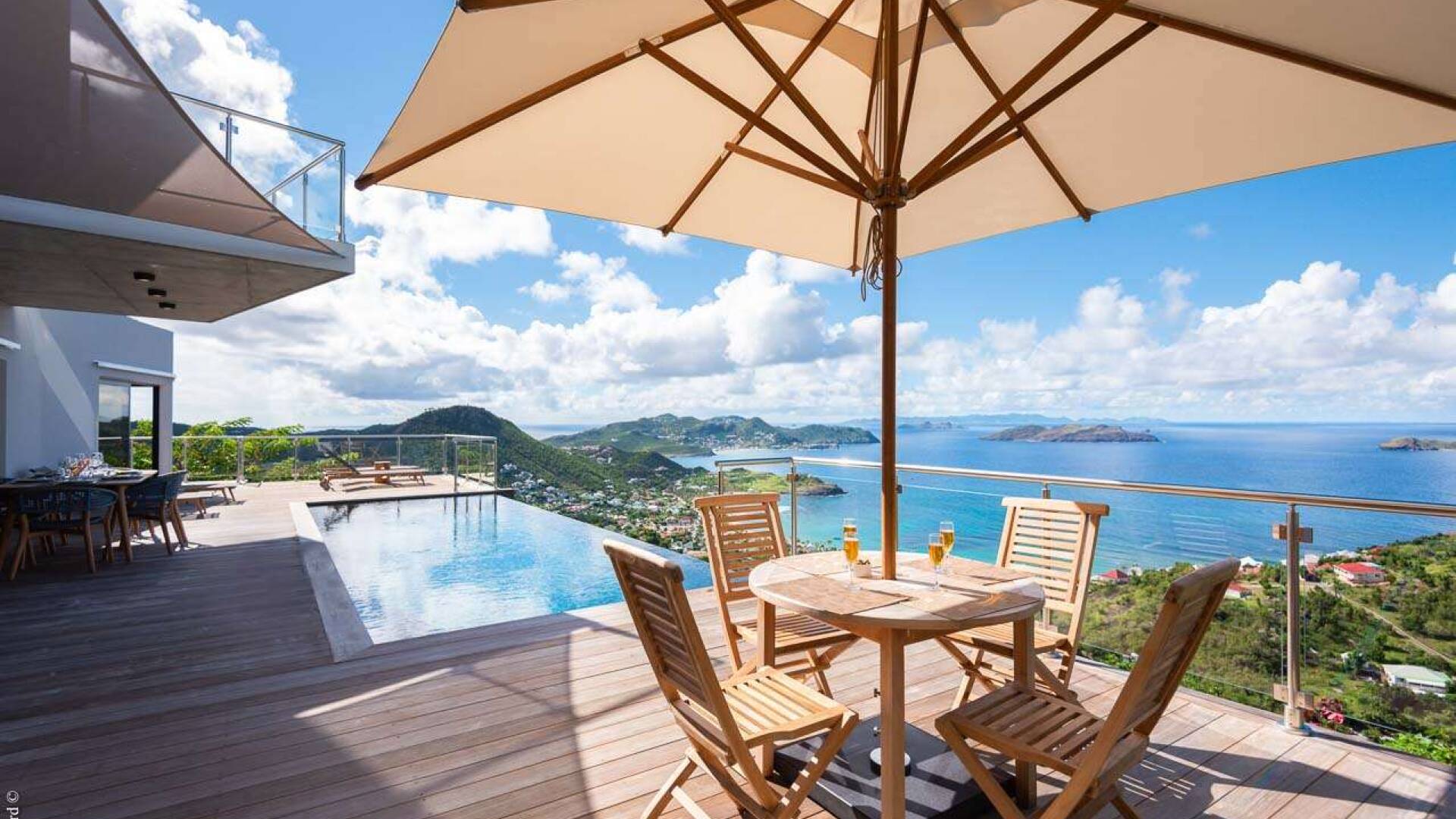 Terrace at WV GDV, Vitet, St. Barthelemy