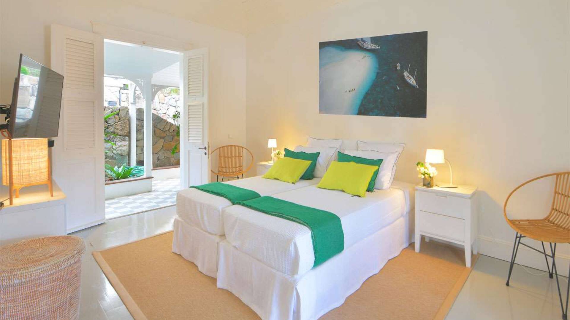 Bedroom at WV VGV, Gustavia, St. Barthelemy