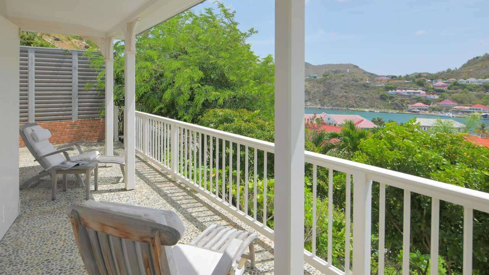 Terrace at WV VGV, Gustavia, St. Barthelemy