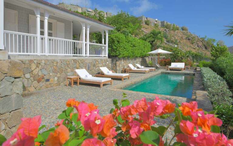 Villa Pool at WV VGV, Gustavia, St. Barthelemy