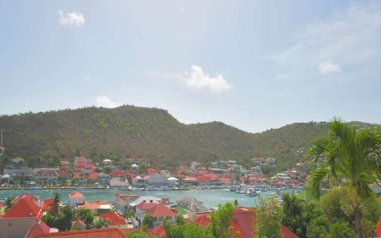 The view from WV VGV, Gustavia, St. Barthelemy