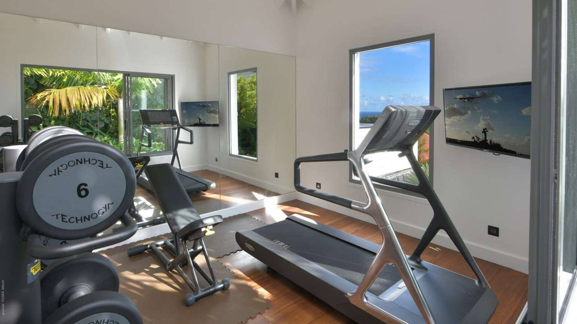 Gym at WV RMN, Flamands, St. Barthelemy