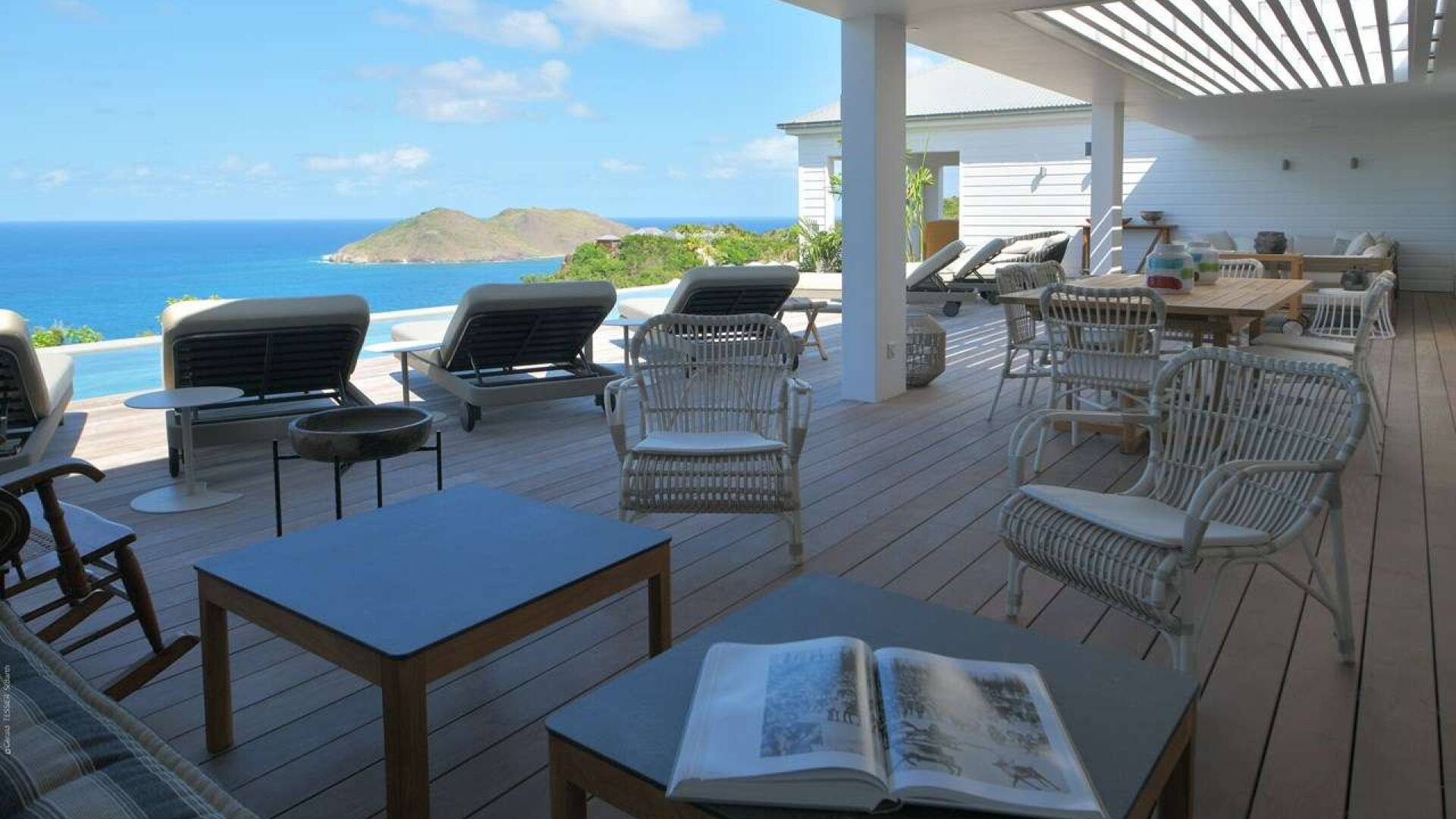 Veranda at WV RMN, Flamands, St. Barthelemy