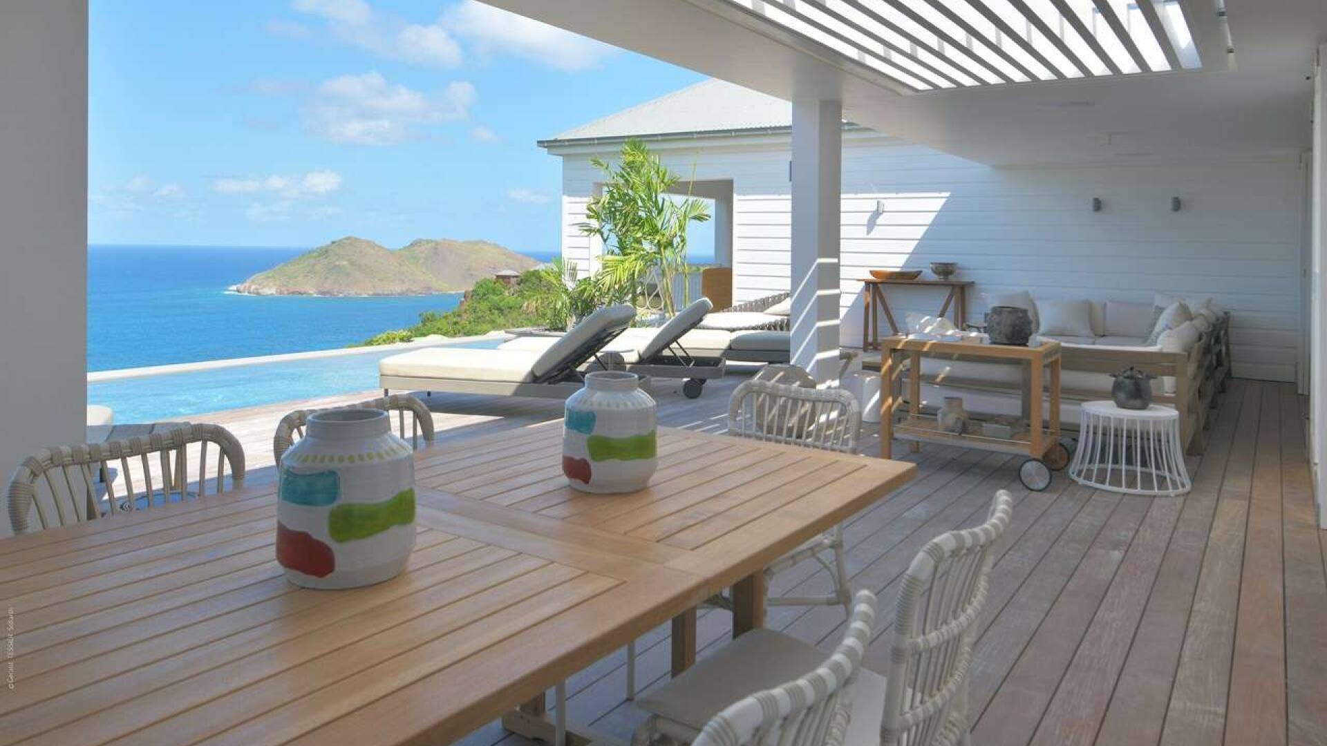 Veranda at WV RMN, Flamands, St. Barthelemy