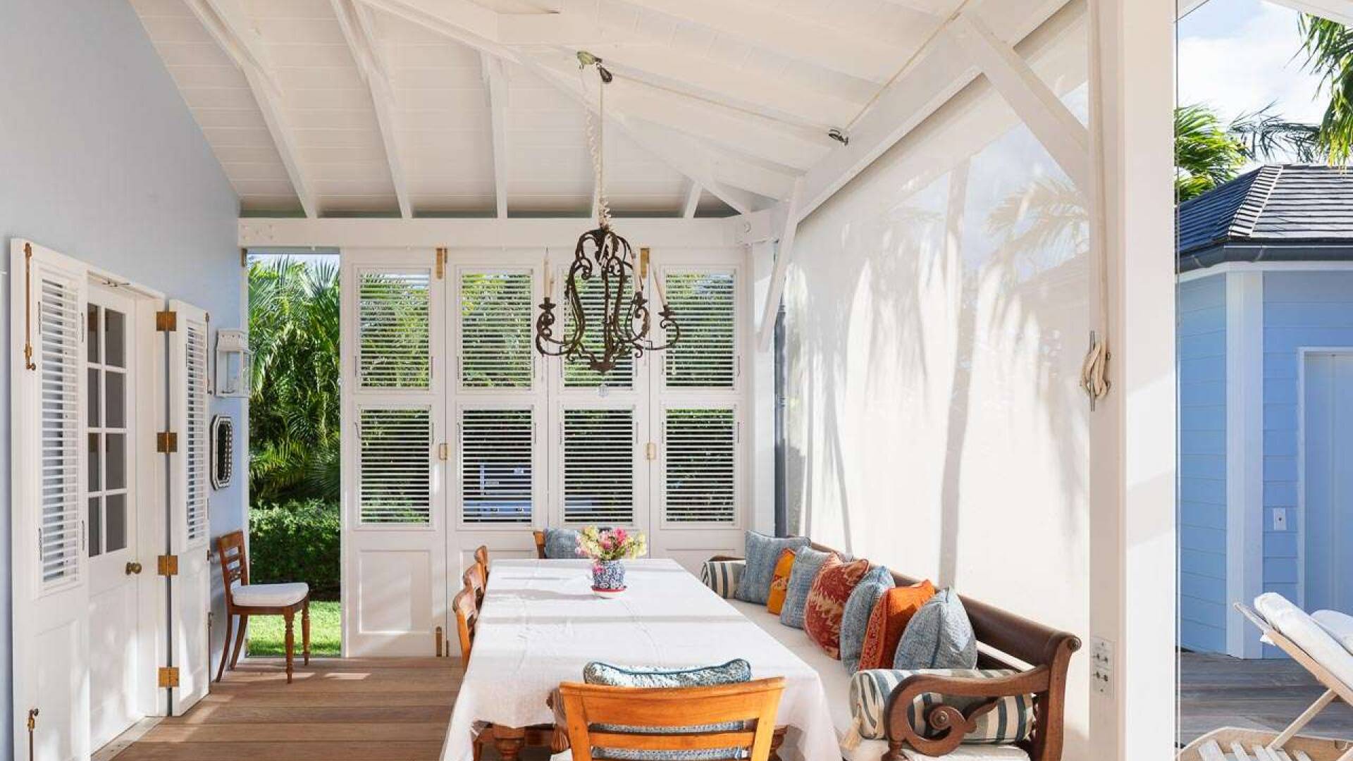 Veranda at WV PBO, Colombier, St. Barthelemy