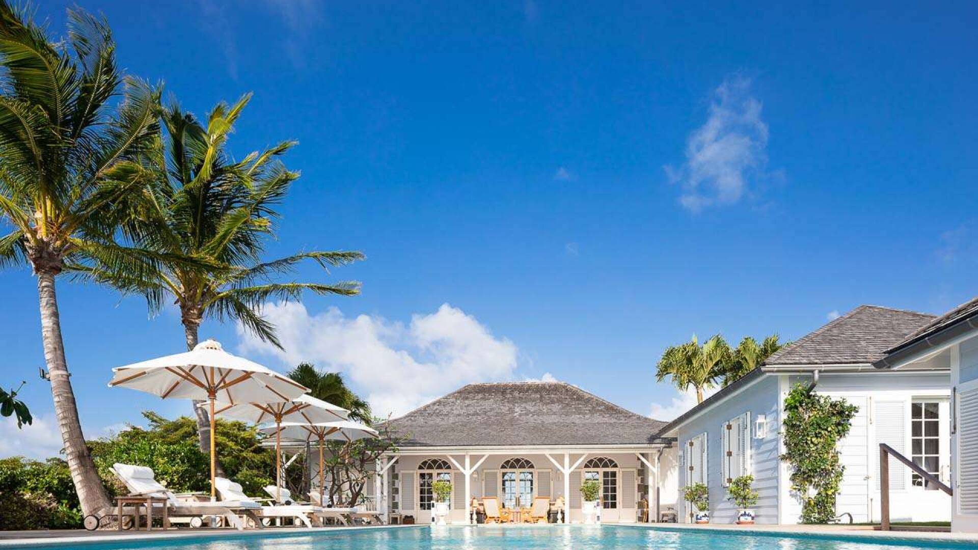 Villa Pool at WV PBO, Colombier, St. Barthelemy