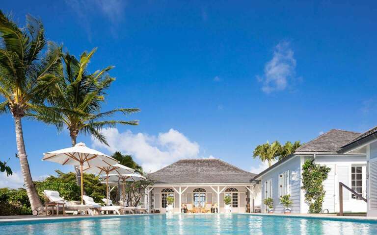 Villa Pool at WV PBO, Colombier, St. Barthelemy