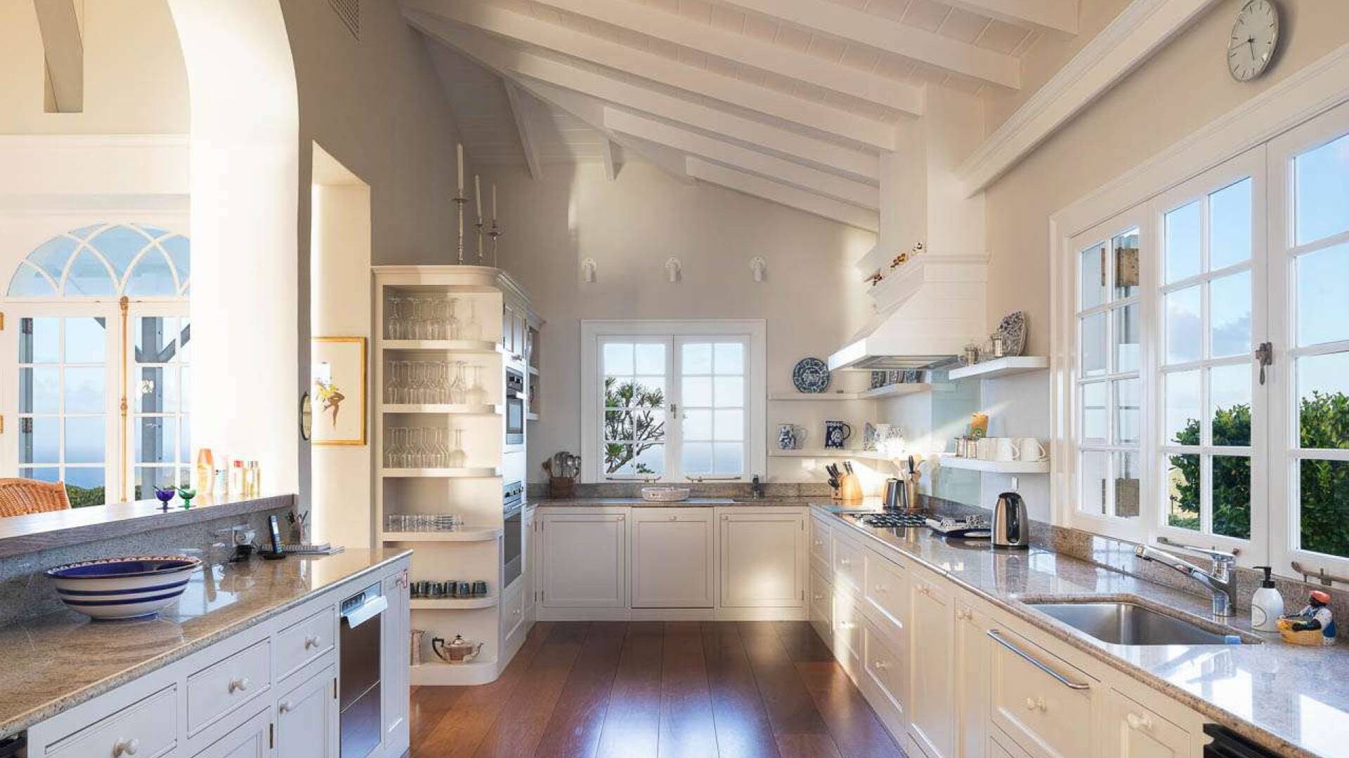 Kitchen at WV PBO, Colombier, St. Barthelemy