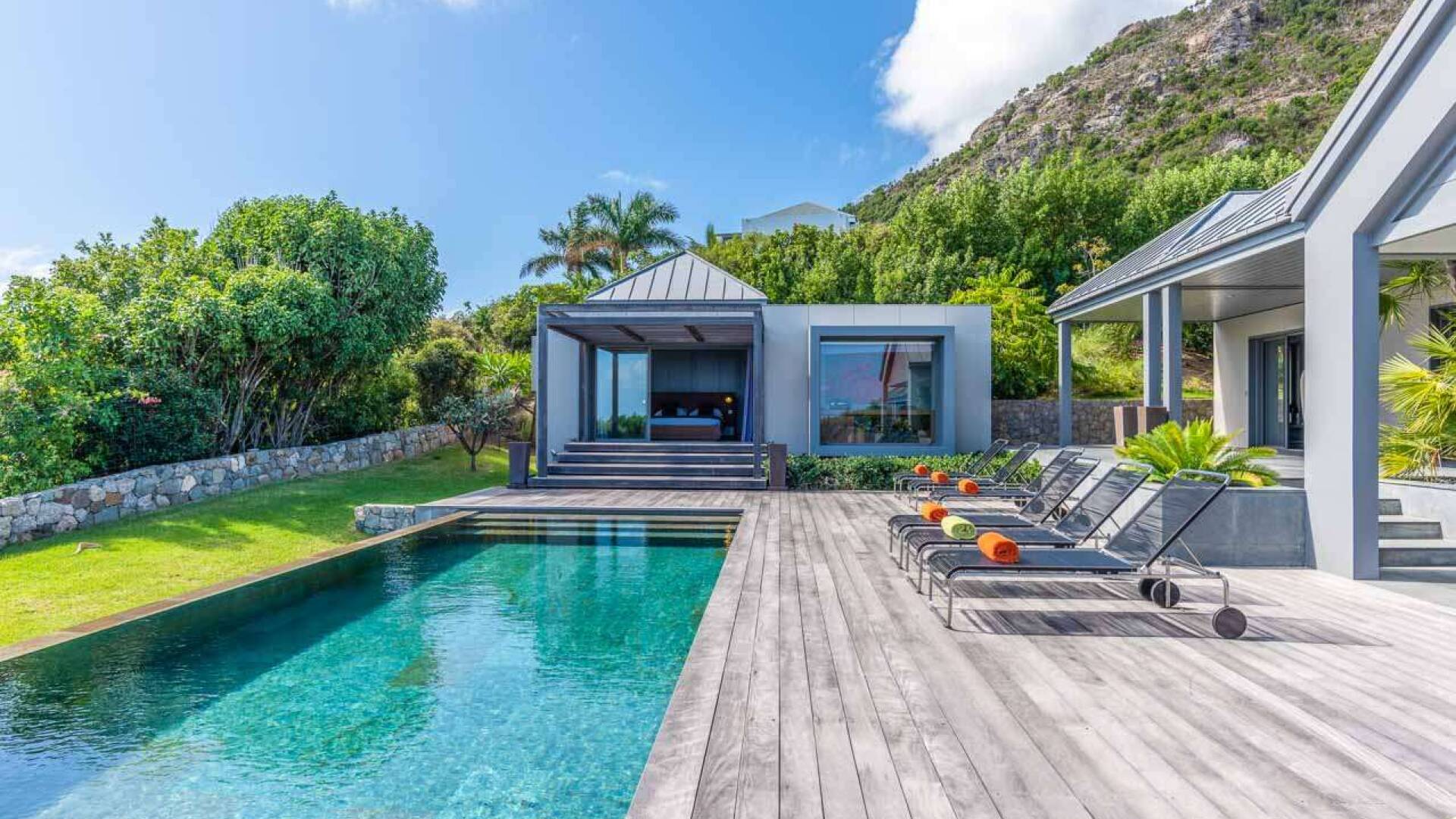 Villa Pool at WV AVV, Vitet, St. Barthelemy