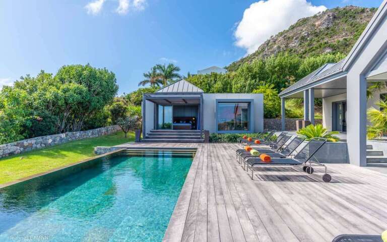 Villa Pool at WV AVV, Vitet, St. Barthelemy