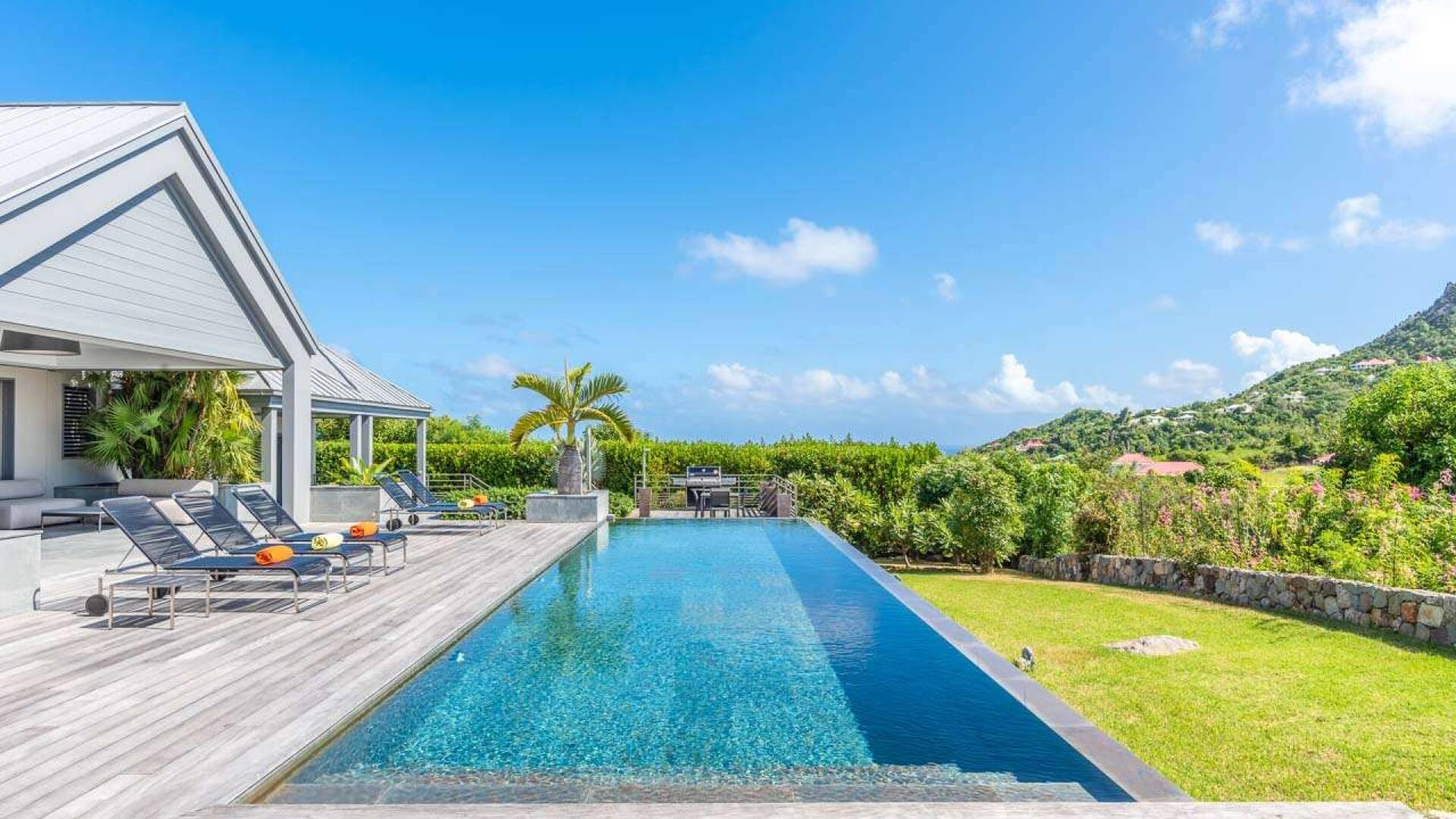 Villa Pool at WV AVV, Vitet, St. Barthelemy