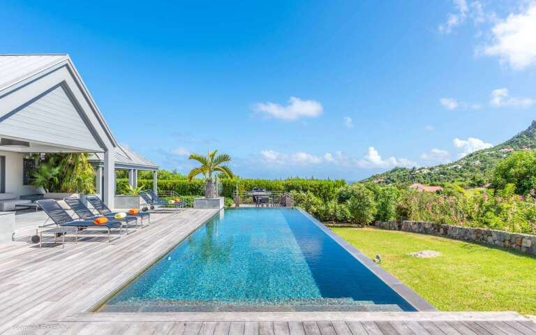 Villa Pool at WV AVV, Vitet, St. Barthelemy