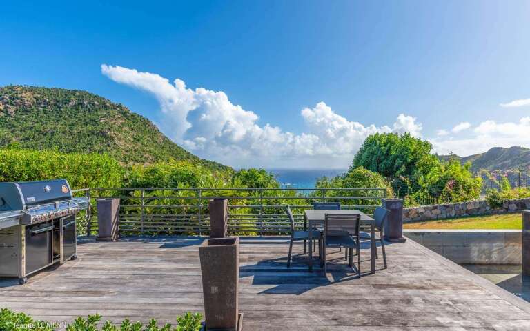 Deck at WV AVV, Vitet, St. Barthelemy