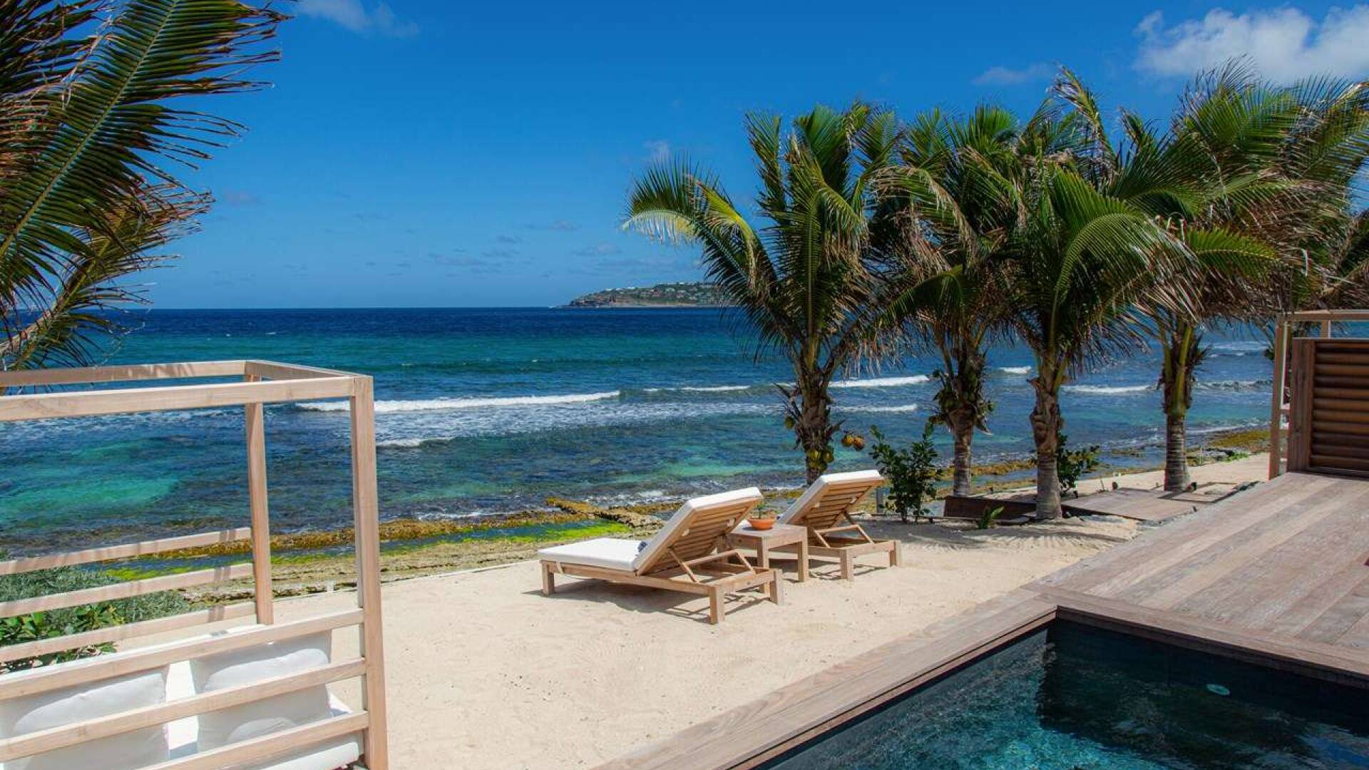 Villa Pool at WV ACF, Anse des Cayes, St. Barthelemy