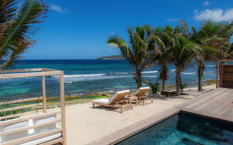 Villa Pool at WV ACF, Anse des Cayes, St. Barthelemy