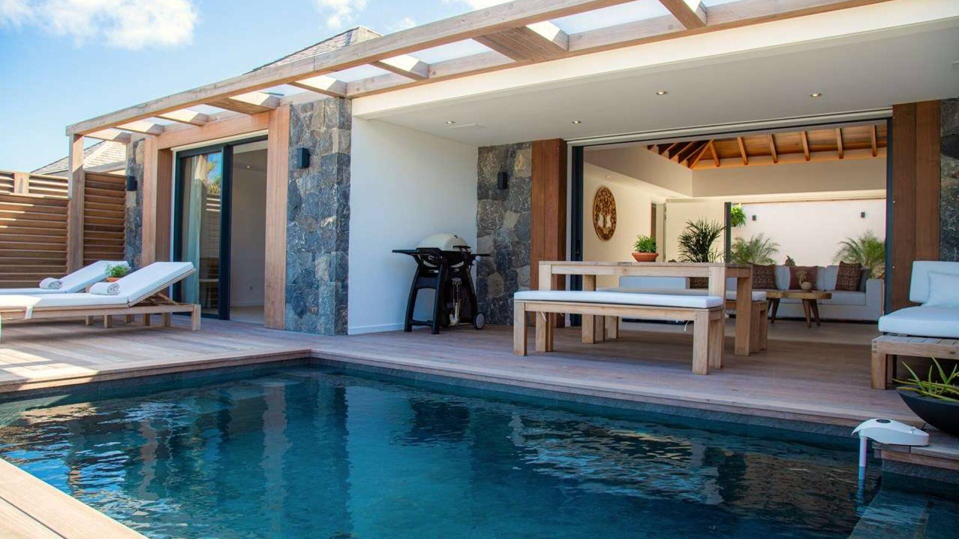 Villa Pool at WV ACF, Anse des Cayes, St. Barthelemy