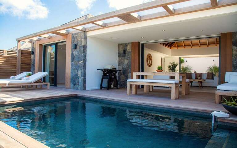 Villa Pool at WV ACF, Anse des Cayes, St. Barthelemy