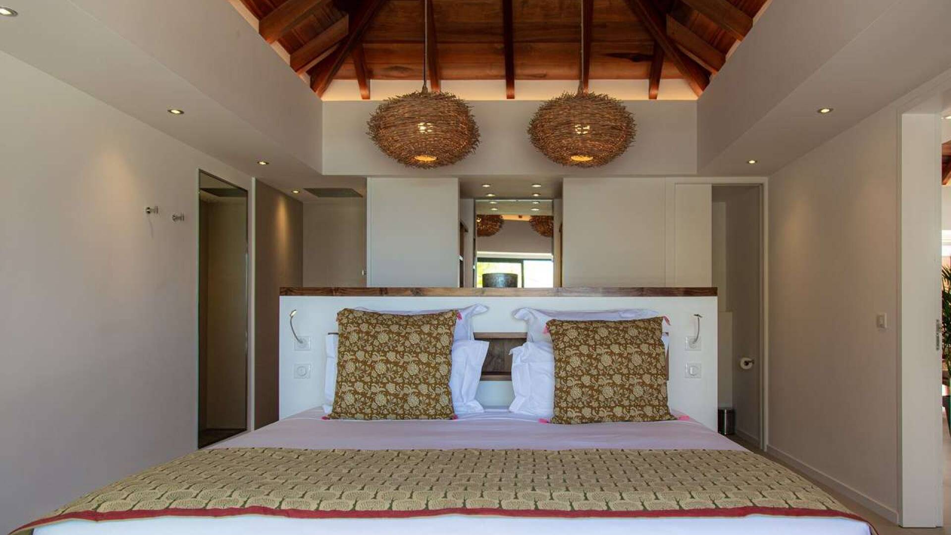 Bedroom at WV ACF, Anse des Cayes, St. Barthelemy