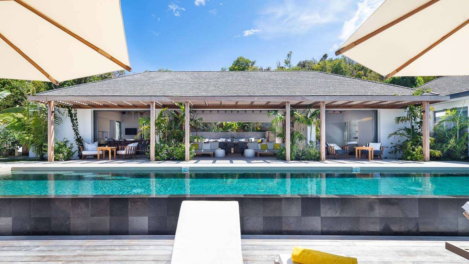 Villa Pool at WV LER, Colombier, St. Barthelemy